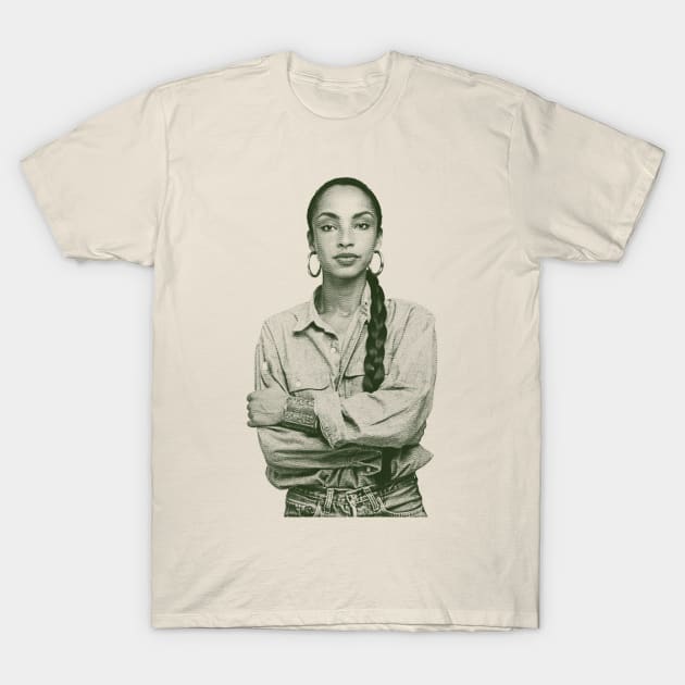 sade engraving T-Shirt by fellfreestuffstudio